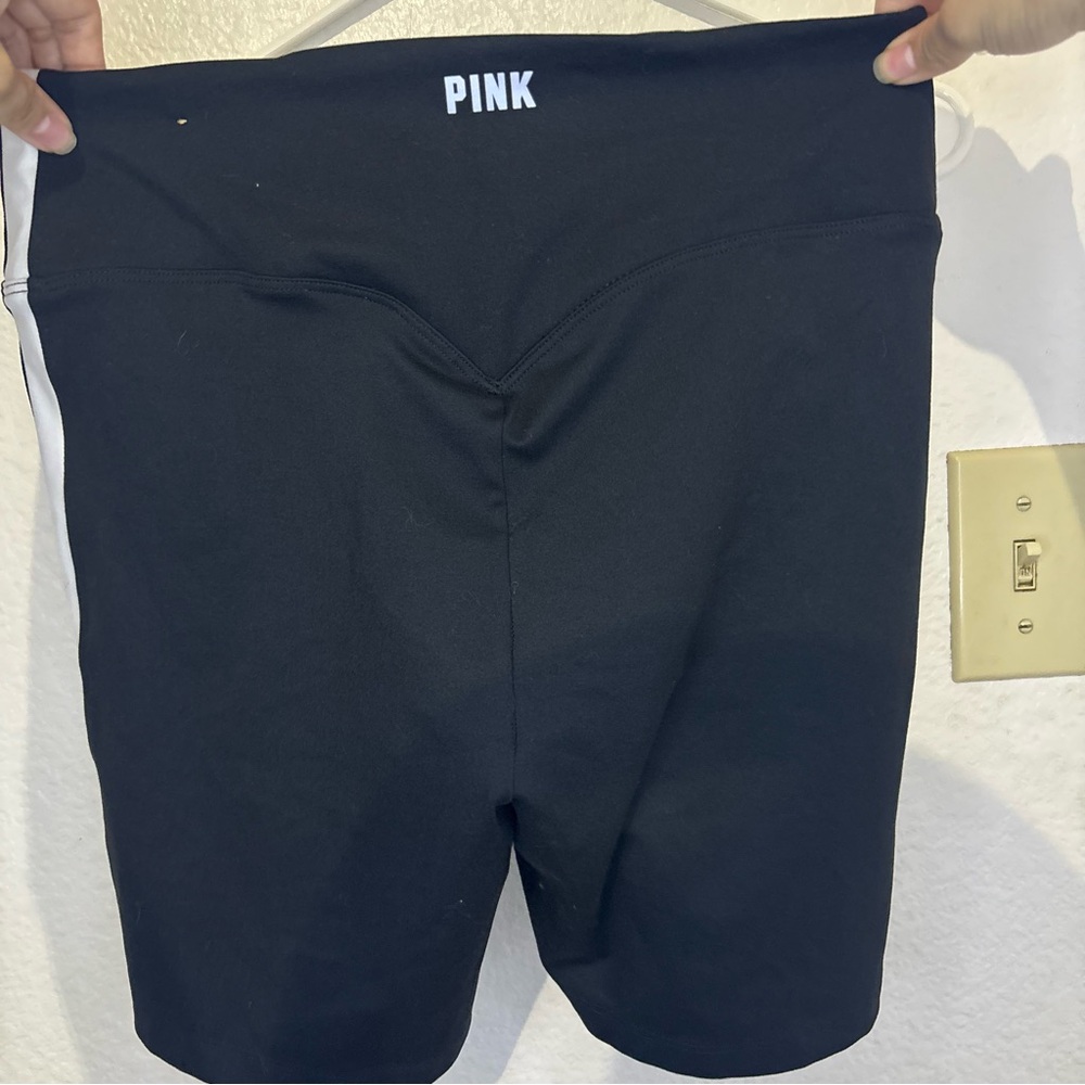PINK Victoria's Secret Classic Black Bike Shorts *2/$15